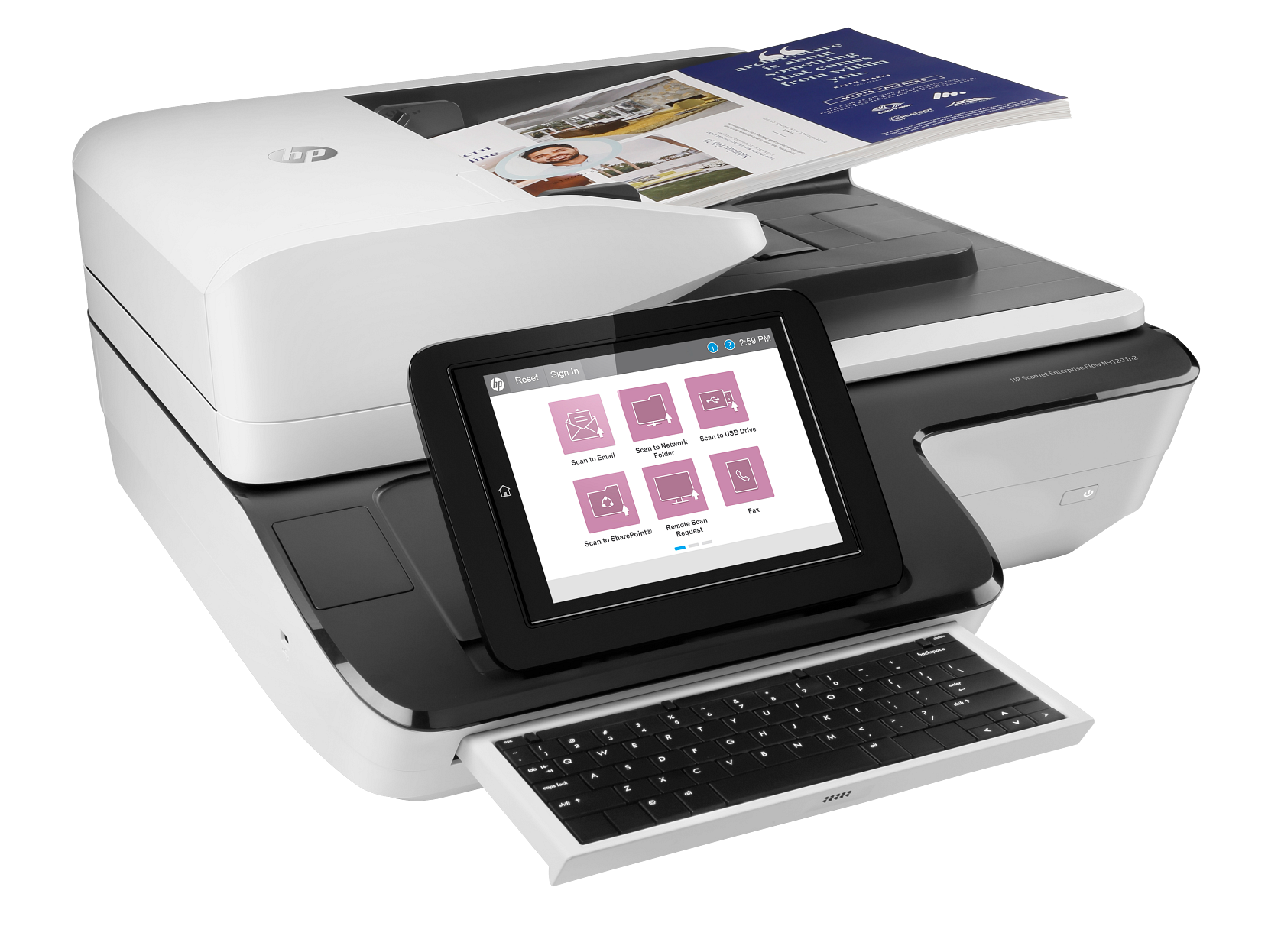HP ScanJet Enterprise Flow N9120 fn2 Document Scanner view 5